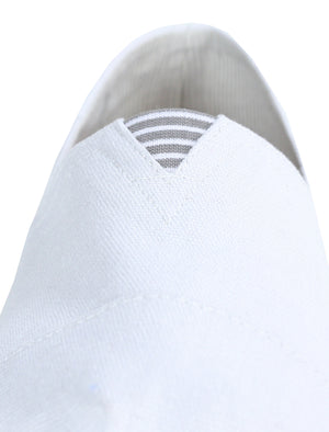 Tokyo Laundry Suwa White Canvas Espadrille