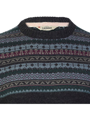 Tokyo Laundry King Patterned Knit Sweater