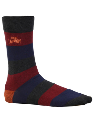 Tokyo Laundry Stormant Striped Socks