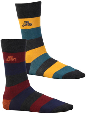 Tokyo Laundry Stormant Striped Socks
