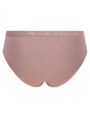 Noa 2 (5 Pack) Cotton Assorted Briefs in Twilight Mauve / Violet Ice / Desert Sage / Lambs Wool / Mahogany Rose - Tokyo Laundry
