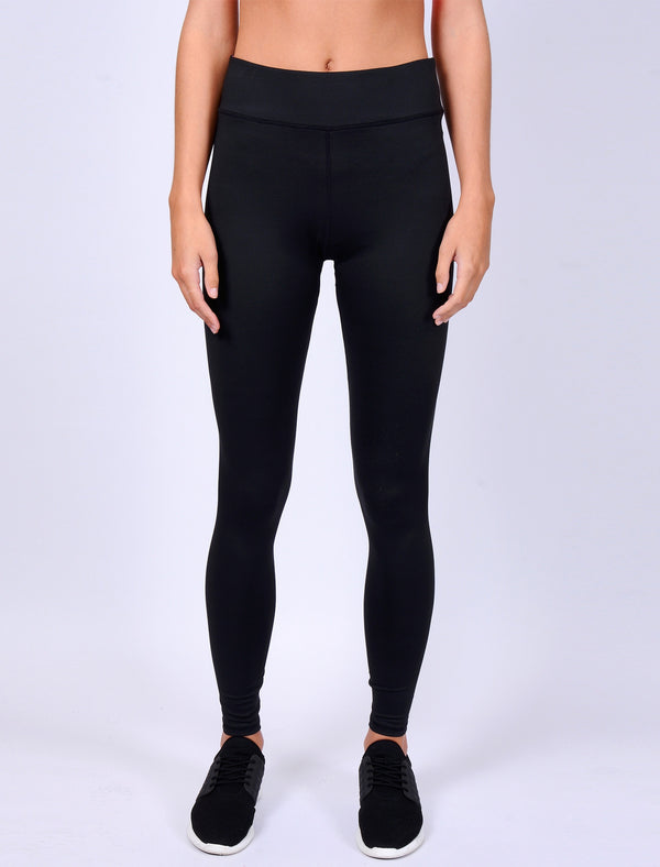 Harriet Jersey Stretch Workout Leggings in Black - Tokyo Laundry Active