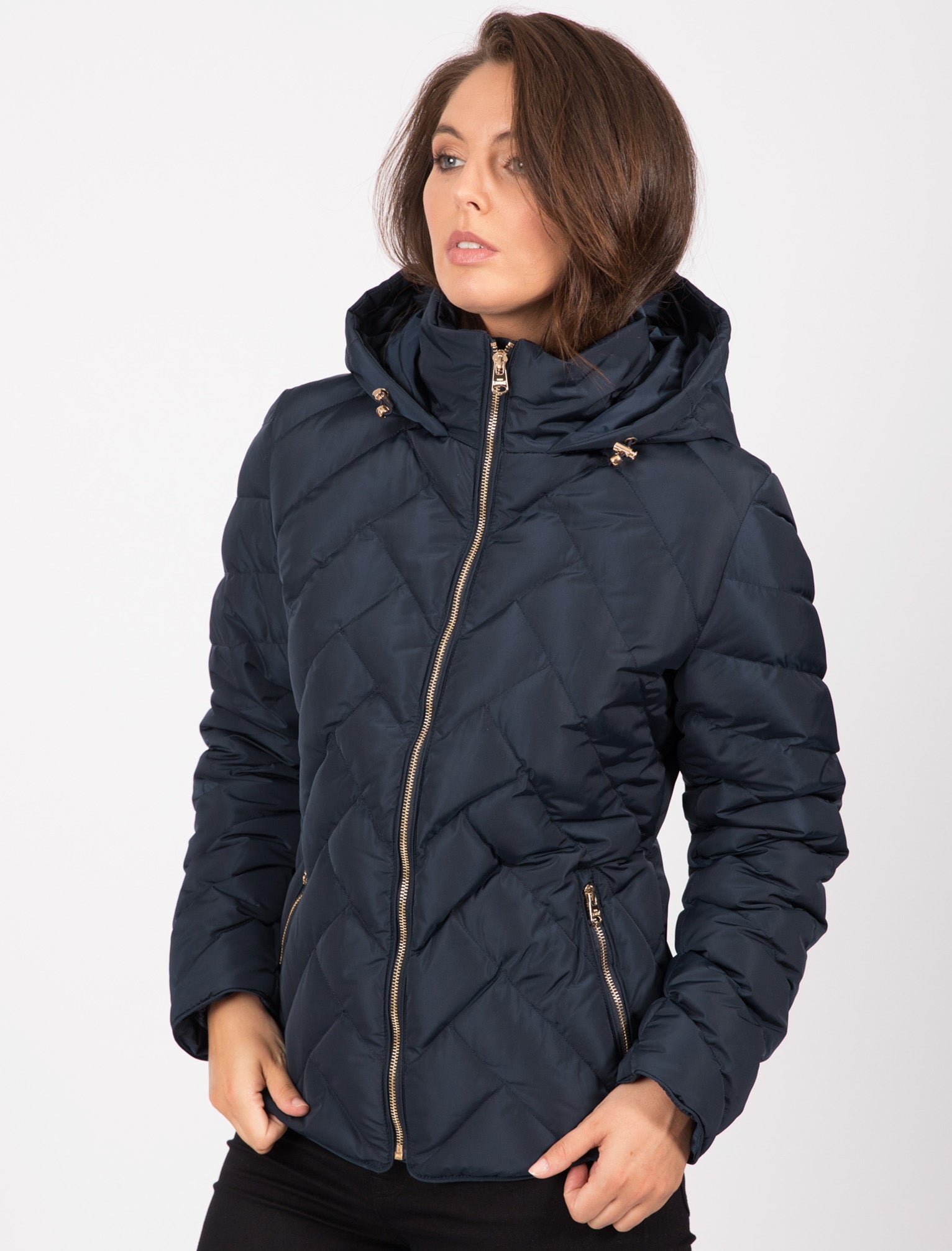 Threadbare Mens Matrix Puffer Jacket New Designer Warm Padded Hooded Zip Up Coat Threadbare Mens Matrix Puffer Jacket New Designer Warm Padded Hooded Zip Up Coat