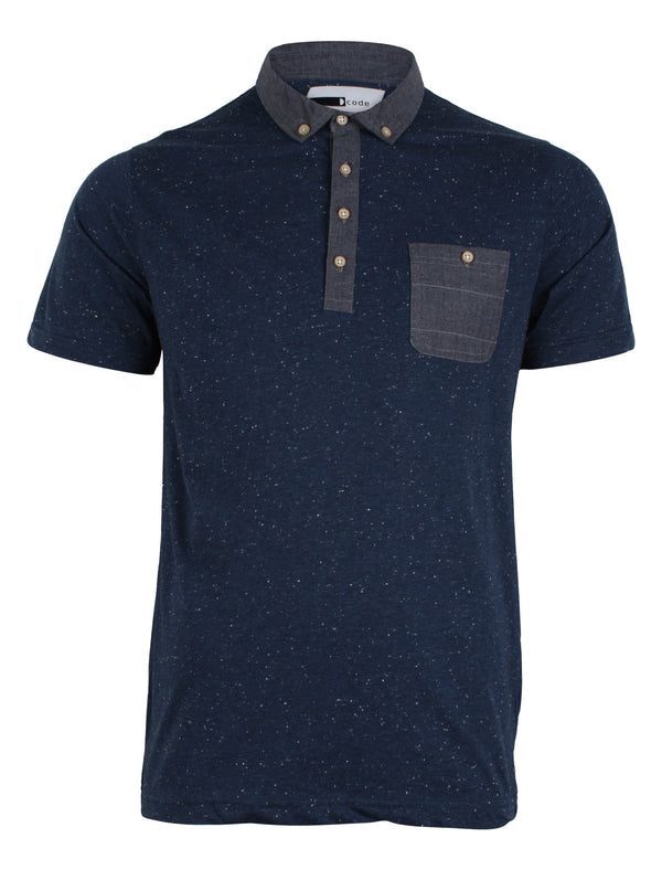 D-Code Bray Polo Shirt In Insignia Blue