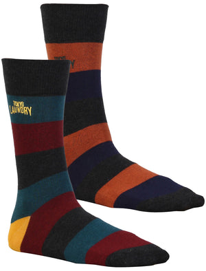Tokyo Laundry Stormant Striped Socks