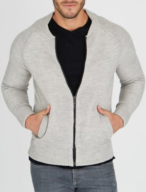 Le Shark Dax Light Grey Jumper