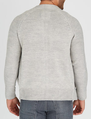 Le Shark Dax Light Grey Jumper