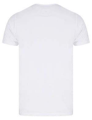 Hexx Motif Cotton Jersey T-Shirt In Optic White - Dissident