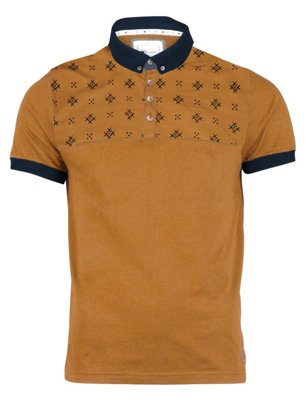 D-code Filter yellow polo shirt
