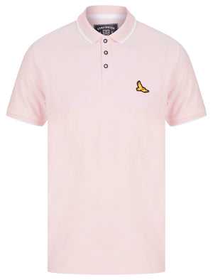 Ponsford Cotton Pique Polo Shirt in Blushing Pink - Kensington Eastside