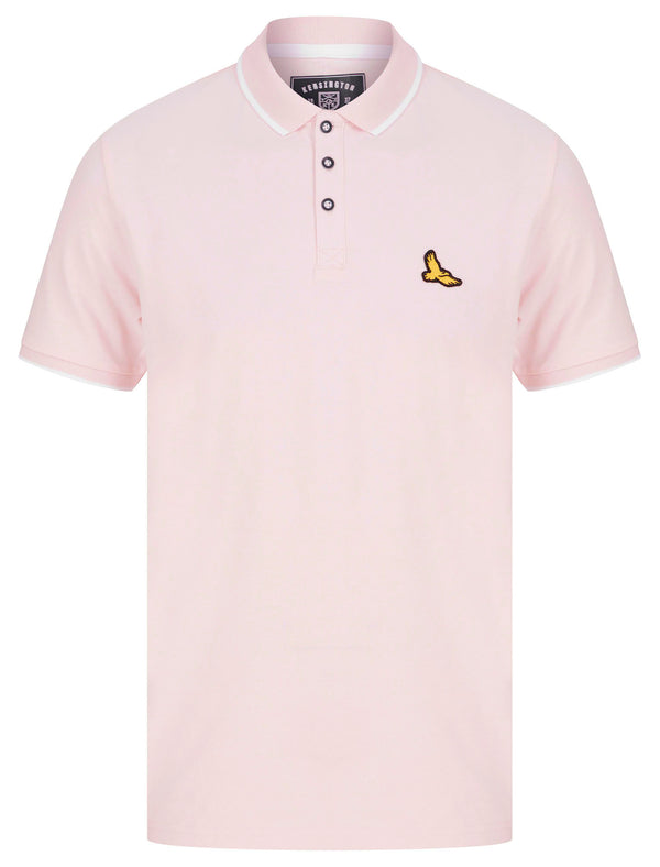 Ponsford Cotton Pique Polo Shirt in Blushing Pink - Kensington Eastside