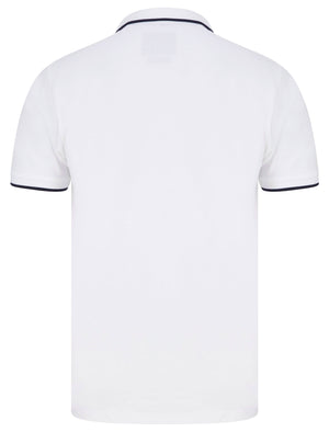 Ponsford Cotton Pique Polo Shirt in Bright White - Kensington Eastside