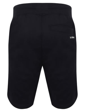 Mellish Jogger Shorts with Striped Side Panel Detail in Sky Captain Navy - Le Shark