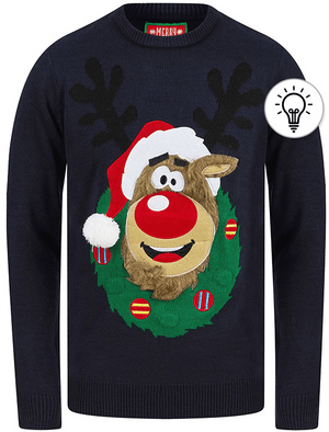 Christmas wreath jumper online