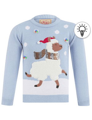 Mens flashing christmas hotsell jumper