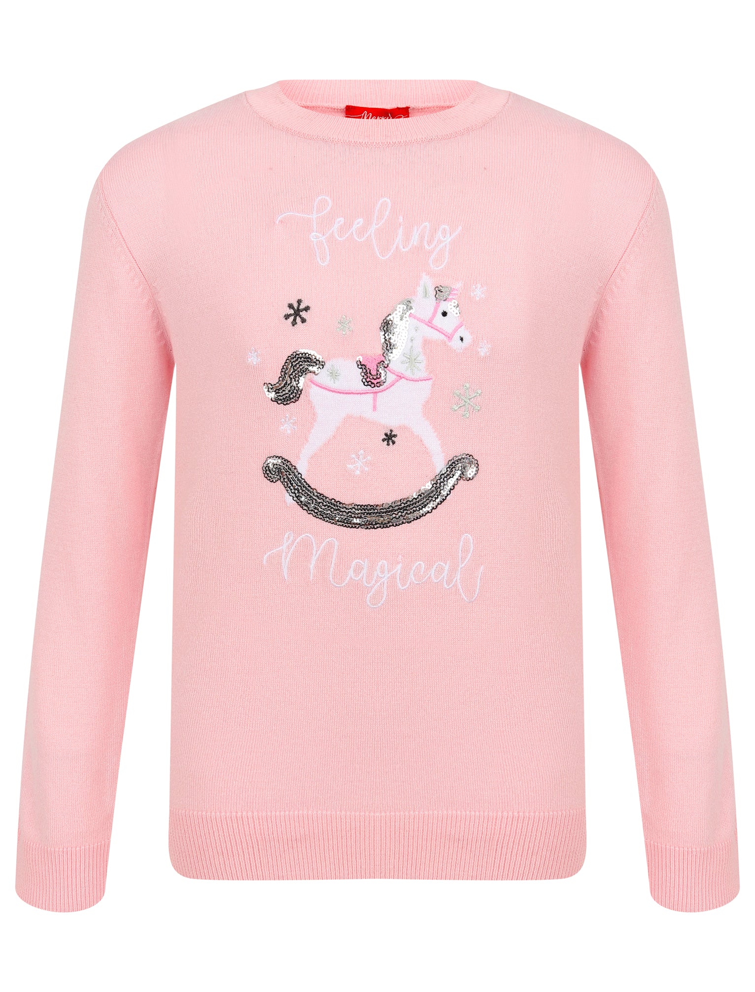 Pink Unicorn Girls Unicorn Christmas Jumpers Kids Unicorn