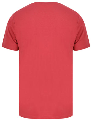 Freedom Motors Motif Cotton Jersey T-Shirt in Garnet Rose - South Shore