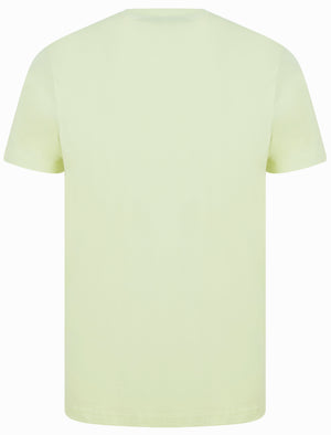 Laguna Motif Cotton Jersey T-Shirt in Reed Green - South Shore
