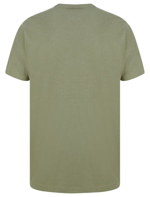 Tennessee Custom Shop Motif Cotton Jersey T-Shirt in Deep Linchen Green - South Shore