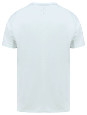 LA Summer Vibes Motif Cotton Jersey T-Shirt in Hint Of Mint - South Shore