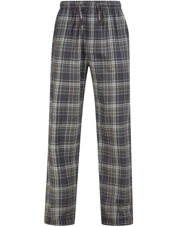Broad Checked Cotton Woven Lounge Pants in Castlerock - Tokyo Laundry