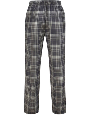 Broad Checked Cotton Woven Lounge Pants in Castlerock - Tokyo Laundry