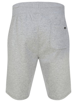 Founder Short Loopback Fleece Jogger Shorts in Light Grey Marl  - Tokyo Laundry