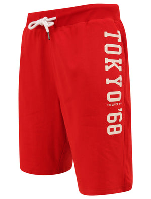 Maui Reeves Jogger Shorts in High Risk Red - Tokyo Laundry