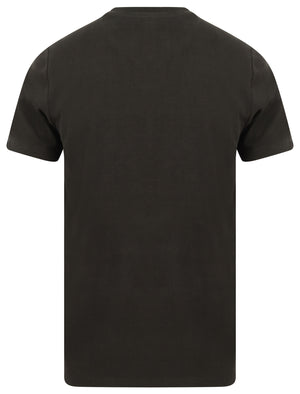 Montara Surf Motif Cotton Jersey T-Shirt In Pirate Black - Tokyo Laundry