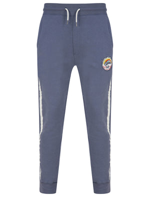 Petergate Cuffed Joggers with Zip Back Pocket in Vintage Indigo - Tokyo Laundry