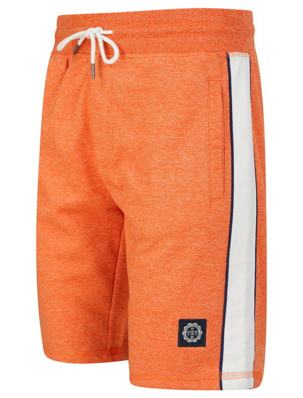 Rocky Short Brushback Fleece Jogger Shorts in Orange Grindle  - Tokyo Laundry