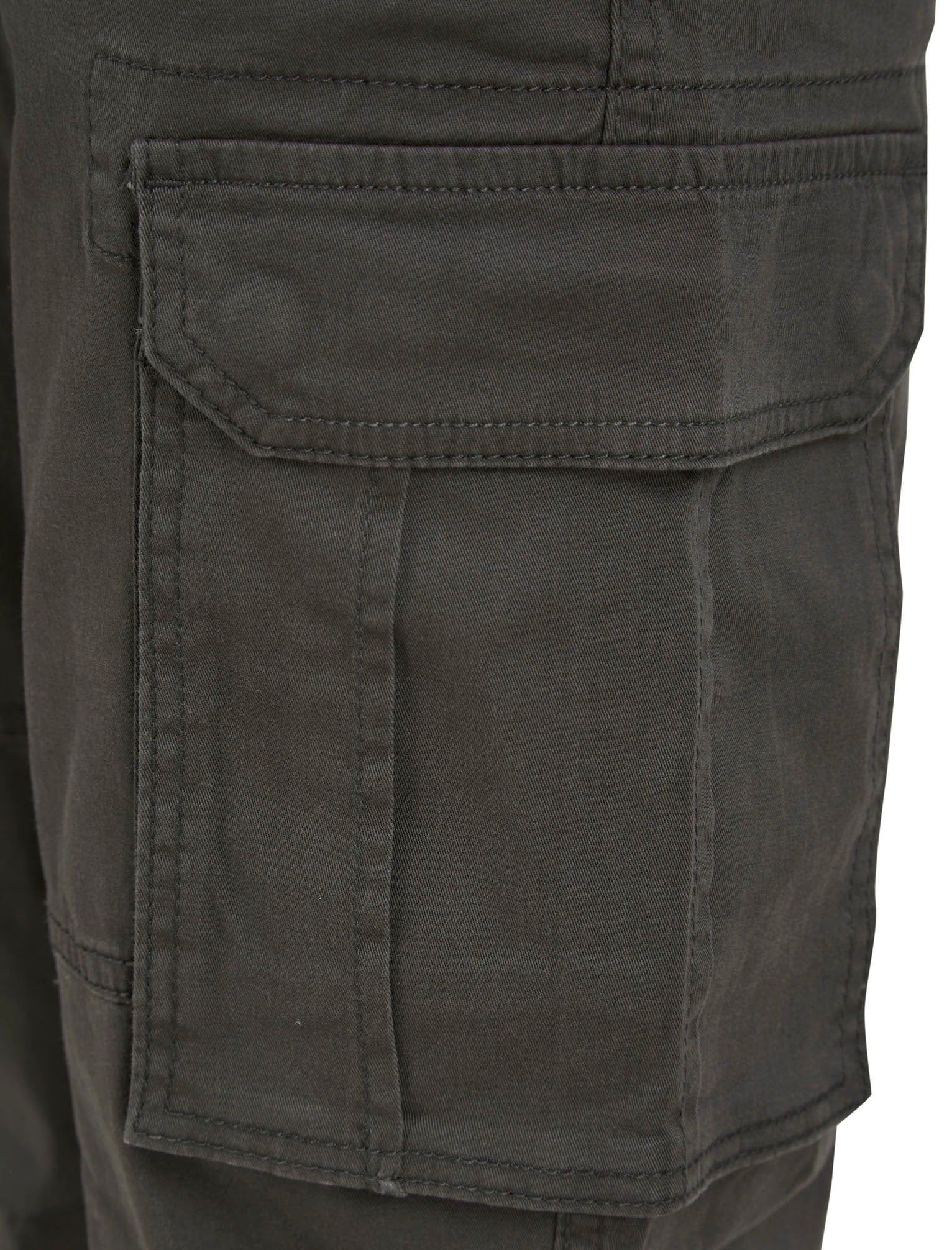 Kofi Stretch Cotton Blend Zip Pocket Cuffed Cargo Jogger Pants in Big –  Tokyo Laundry