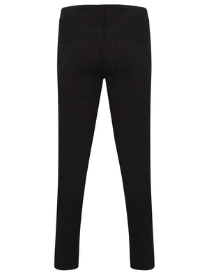 Kelton Skinny Fit Denim Jeans in Black Denim - Tokyo Laundry