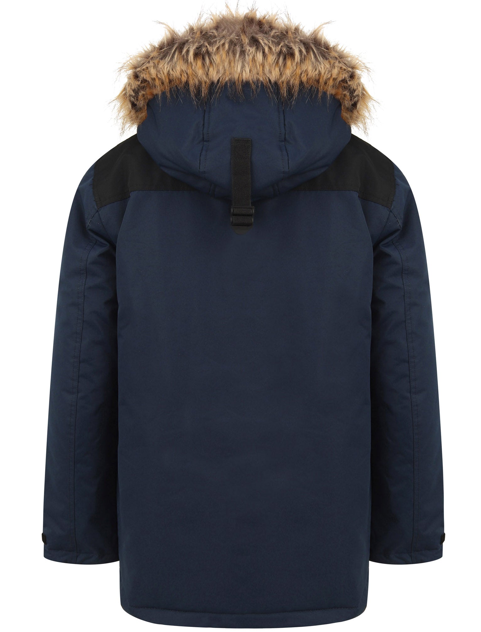 Faux fur lined utility parka coat new arrivals