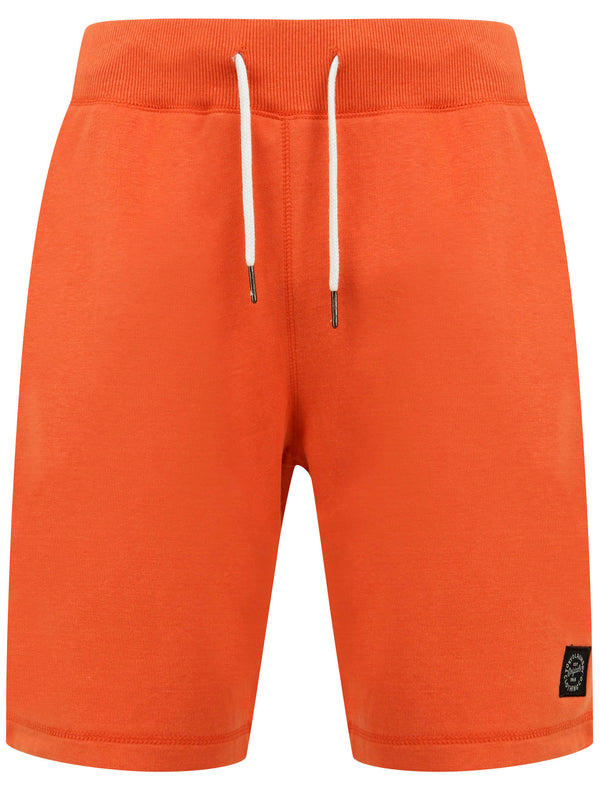 Milwaukie Basic Jogger Shorts in Emberglow Orange - Tokyo Laundry