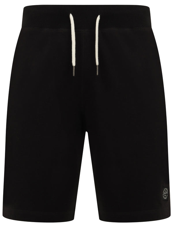 Milwaukie Basic Jogger Shorts in Jet Black - Tokyo Laundry