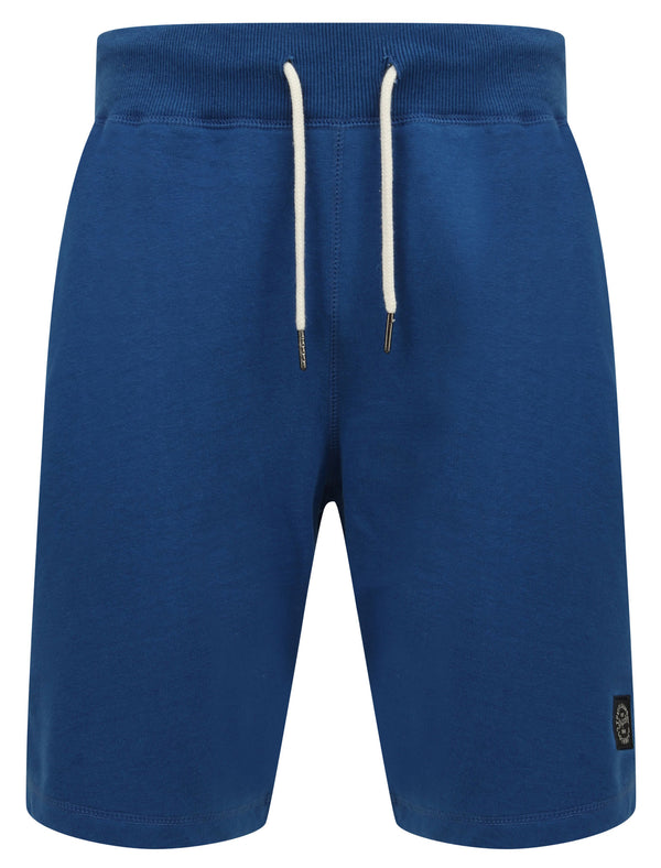 Milwaukie Basic Jogger Shorts in Sea Surf Blue - Tokyo Laundry