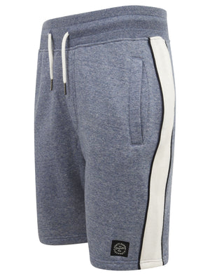 Pebble Beach Grindle Jogger Shorts with Side Panels in Vintage Indigo - Tokyo Laundry