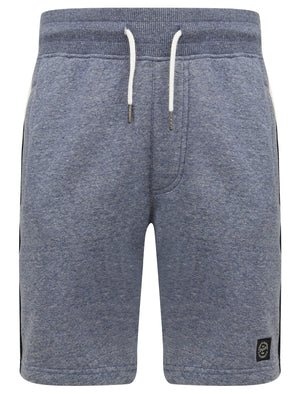 Pebble Beach Grindle Jogger Shorts with Side Panels in Vintage Indigo - Tokyo Laundry