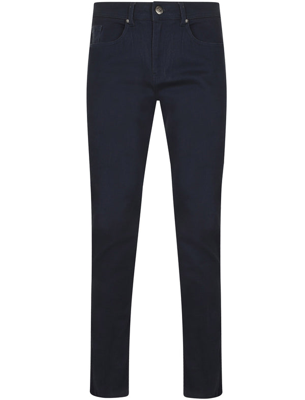 Rowley Slim Fit Denim Jeans in Midnight Blue - Tokyo Laundry
