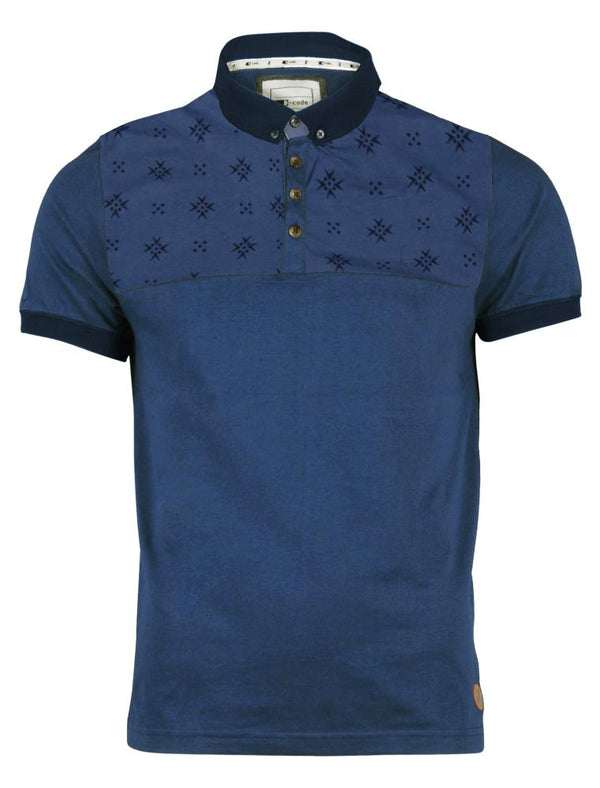 D-code Filter blue polo shirt