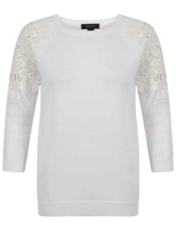 Amara Reya Paloma white jumper
