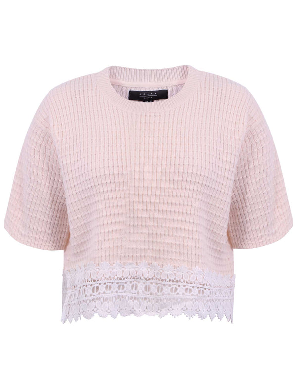 Amara Reya Veronica pink jumper