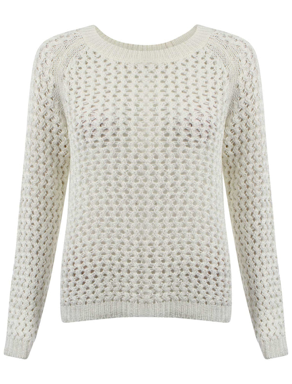 Amara Reya Vervain white jumper