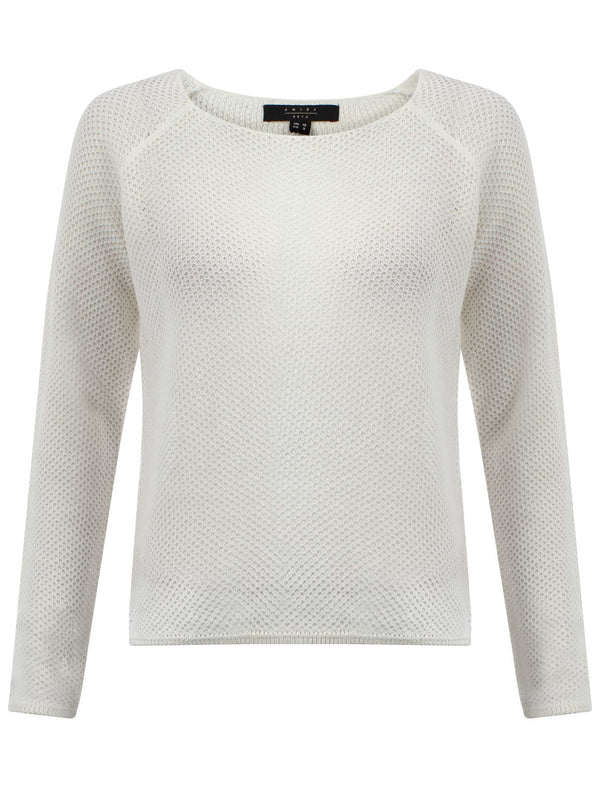 Amara Reya Water Lily white jumper