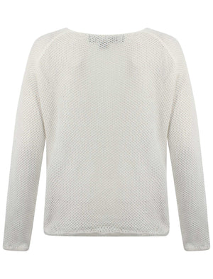 Amara Reya Water Lily white jumper