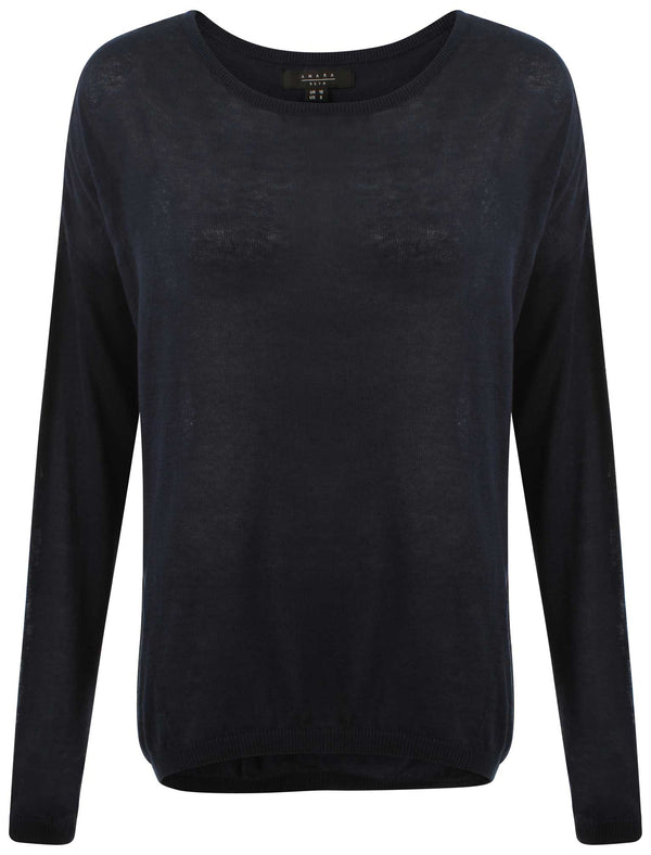 Amara Reya Wisteria blue lightweight jumper