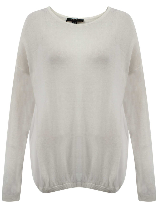 Amara Reya Witch Hazel white jumper