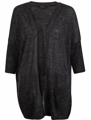Amara Reya Wild Buckwheat navy cardigan