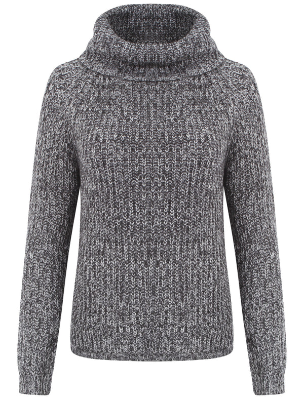 Amara Reya Agathe knitted jumper in dark grey